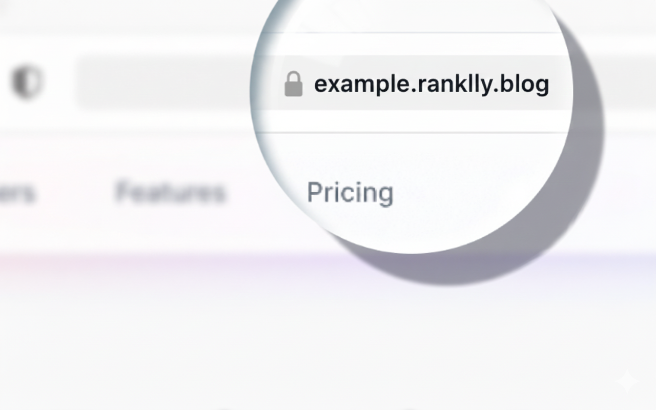 Custom domain for every blog site